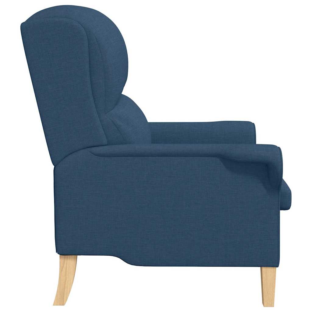 fauteuil Bleu 76 x 94 x 102 cm tissu - XIOS