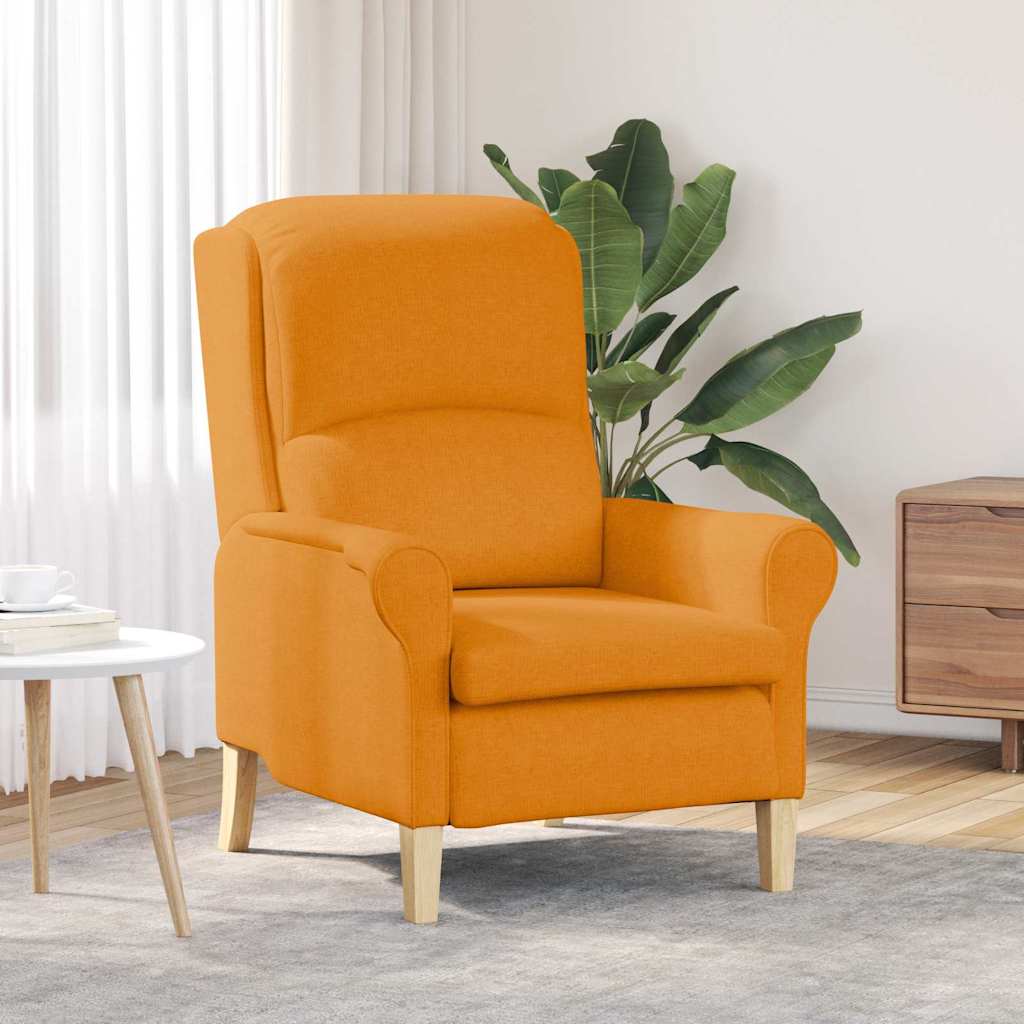 fauteuil Jaune foncé tissu - XIOS