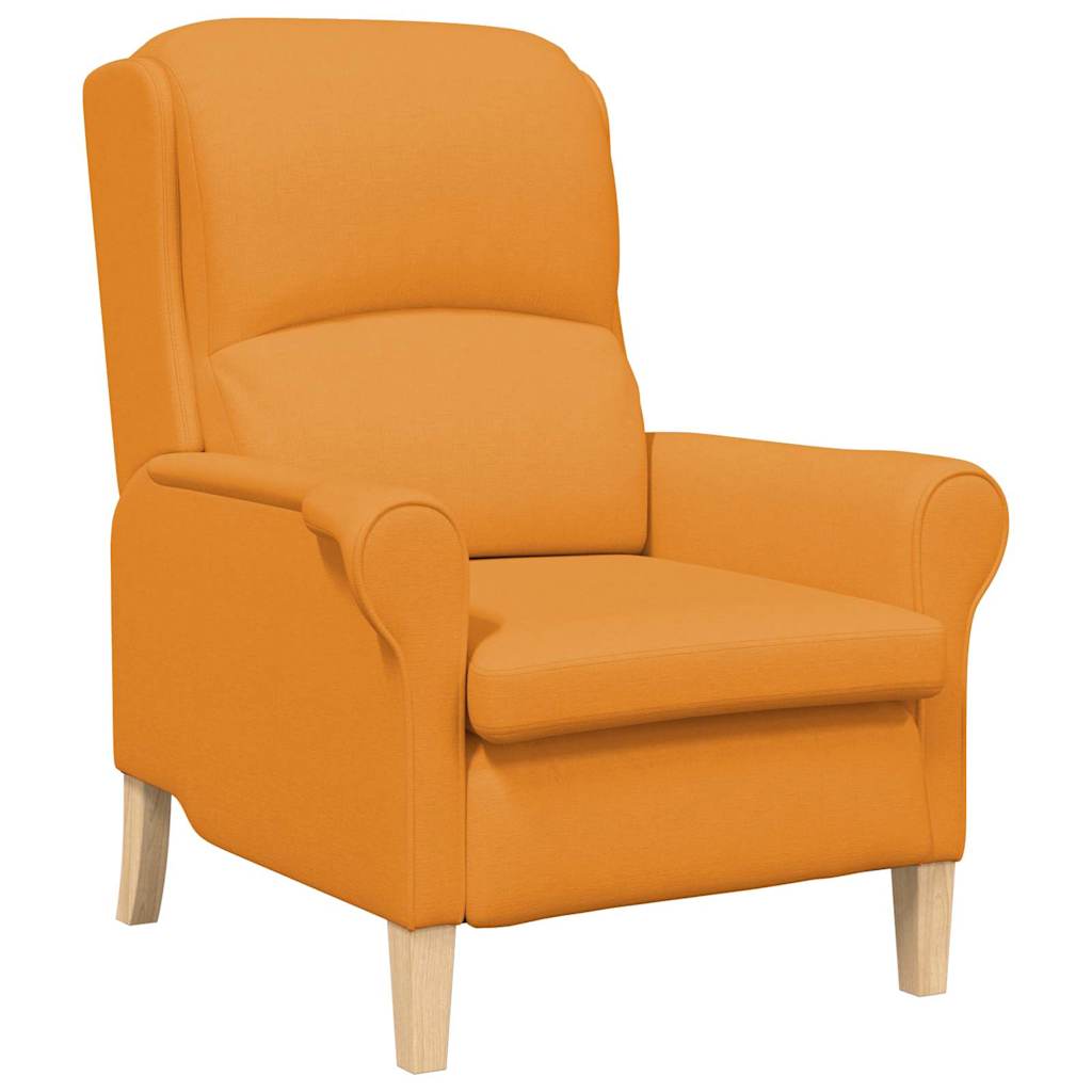 fauteuil Jaune foncé 76 x 94 x 102 cm tissu - XIOS