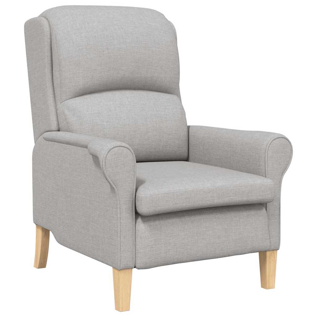 fauteuil Gris nuage 76 x 94 x 102 cm tissu - XIOS