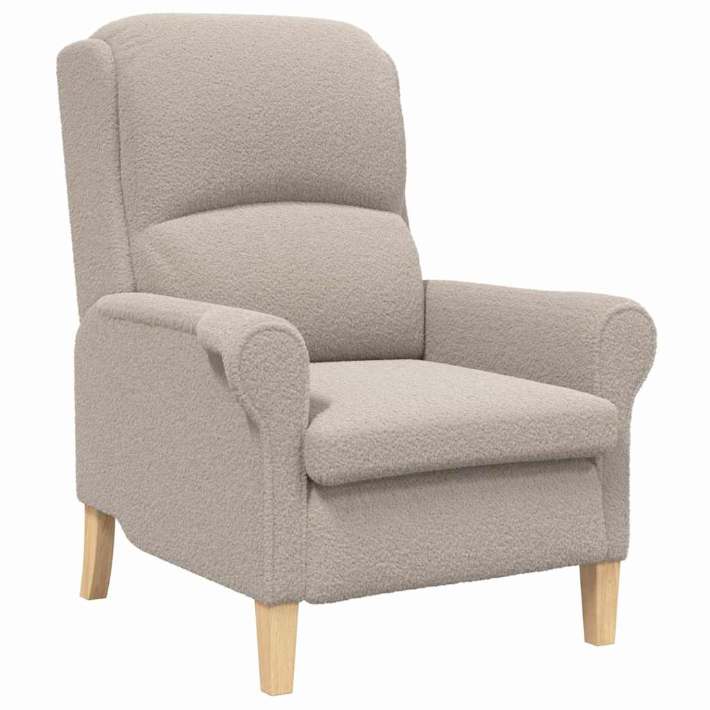 fauteuil Gris clair 76 x 94 x 102 cm tissu - XIOS