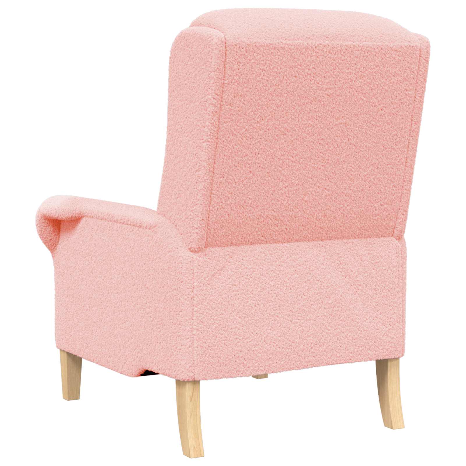 fauteuil Rose Tissu en Sherpa doux - XIOS