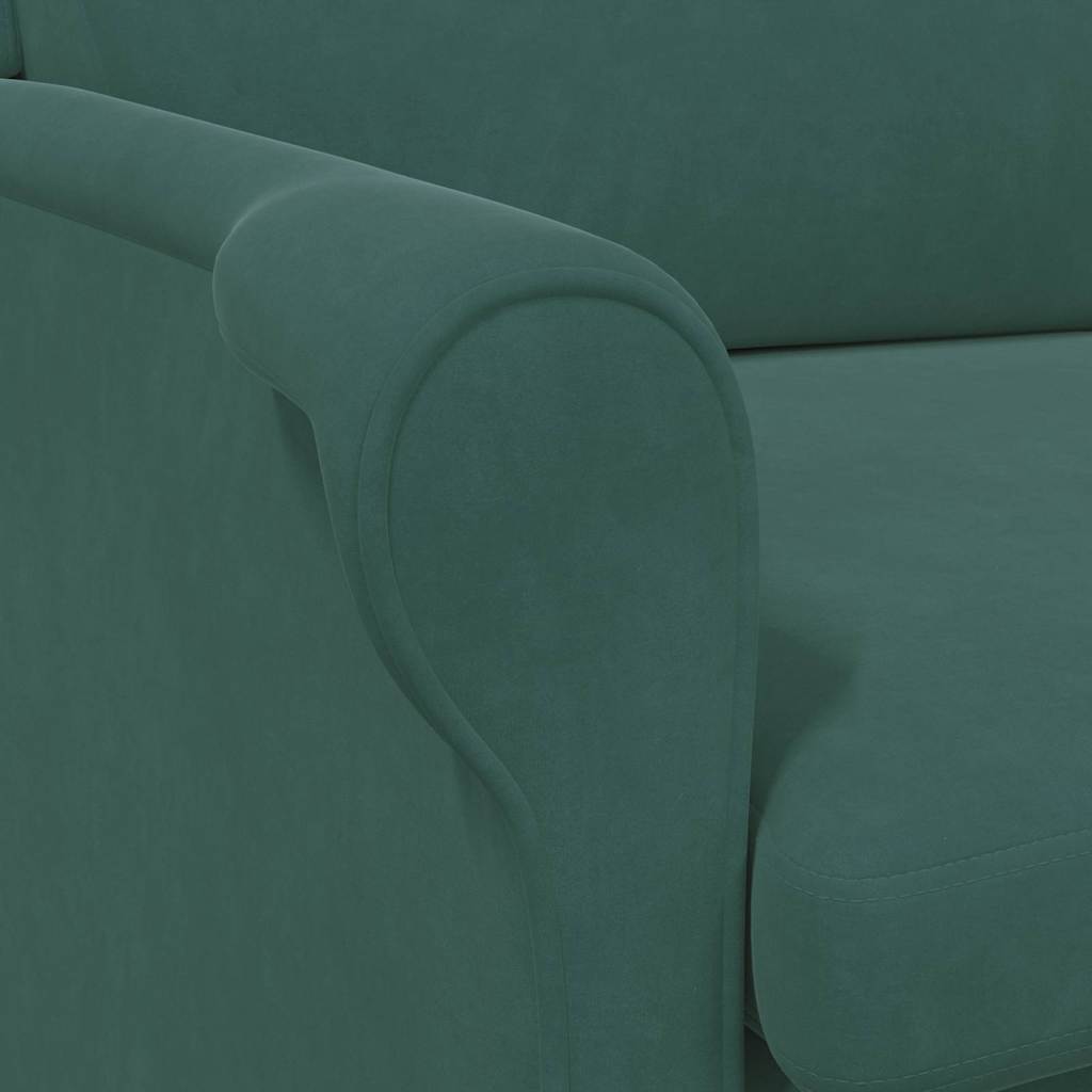 fauteuil Vert foncé Velours - XIOS