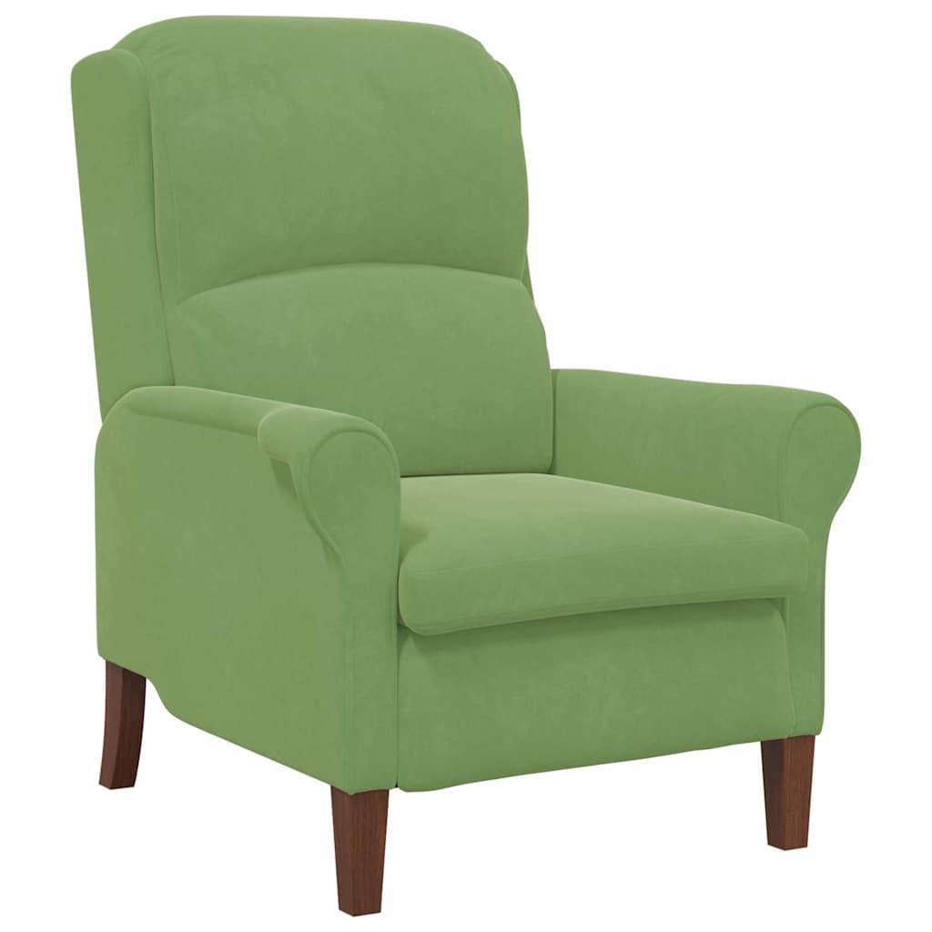 fauteuil Vert clair Velours - XIOS