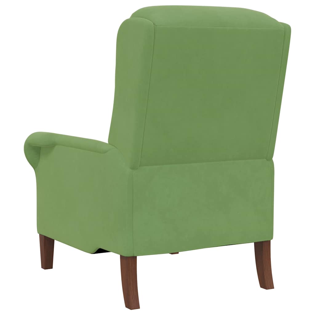 fauteuil Vert clair Velours - XIOS