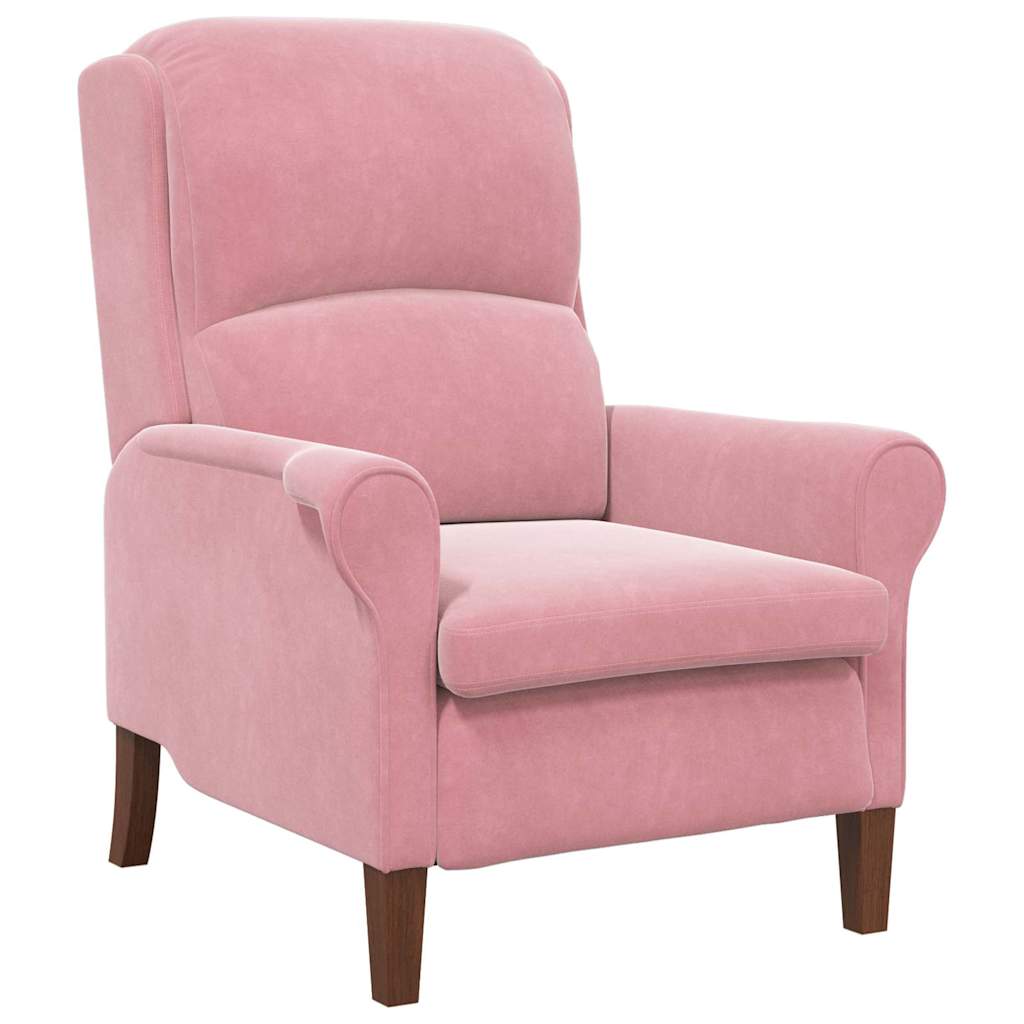 fauteuil Rose Velours - XIOS