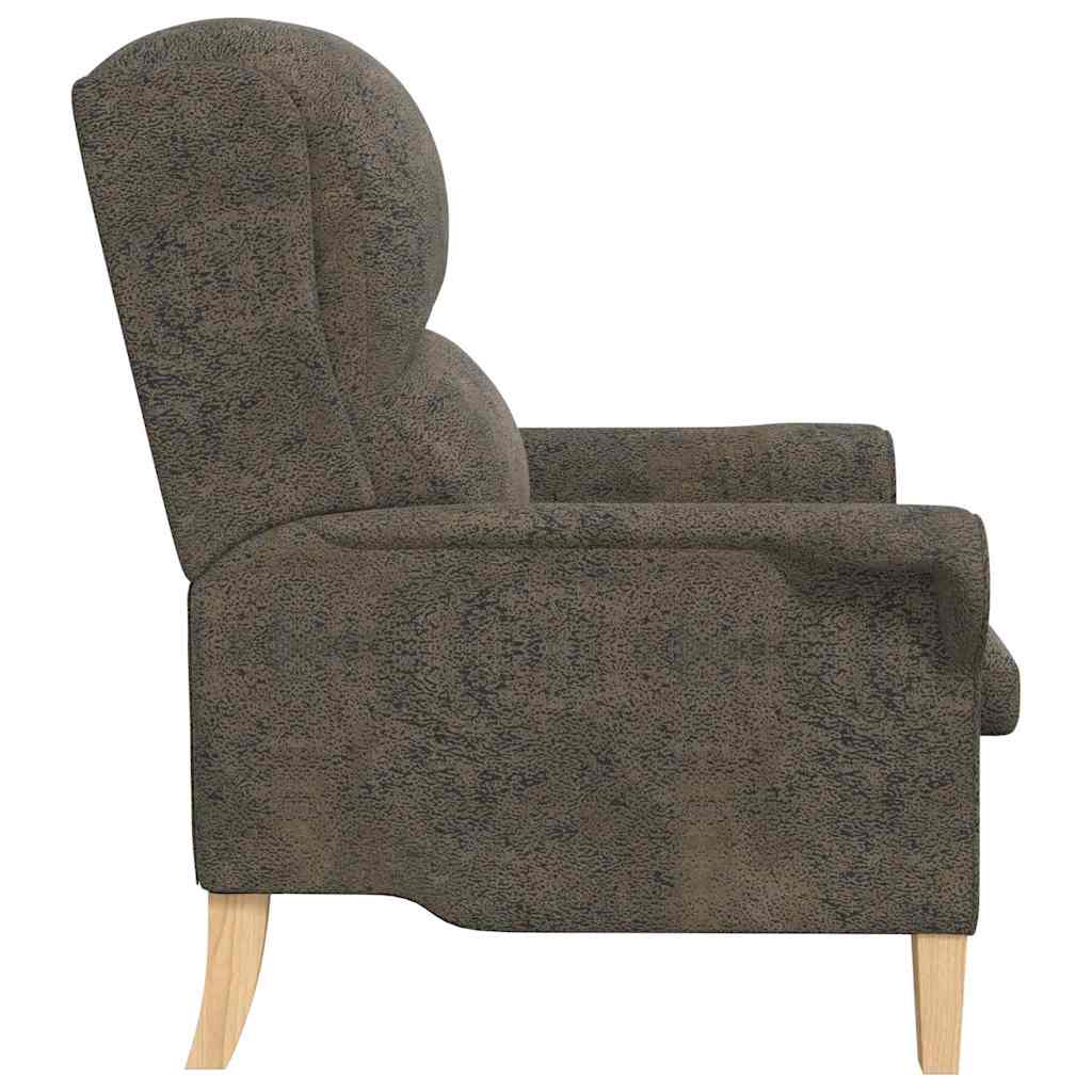 fauteuil Gris foncé 76 x 94 x 102 cm Faux cuir - XIOS