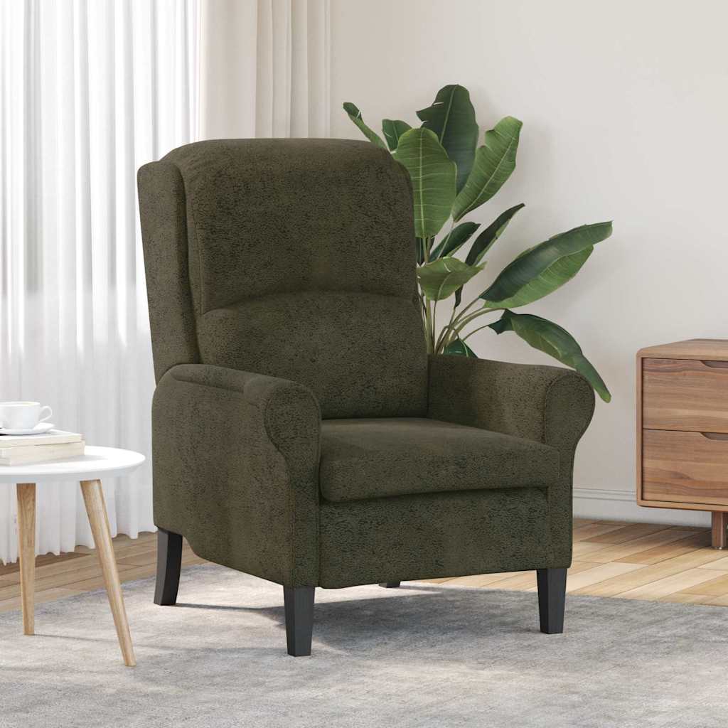 fauteuil Vert armée Simili cuir - XIOS