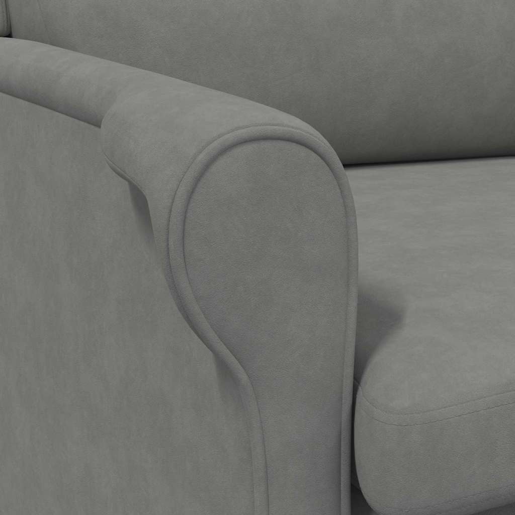 fauteuil Gris foncé 76 x 94 x 102 cm Microfibre - XIOS