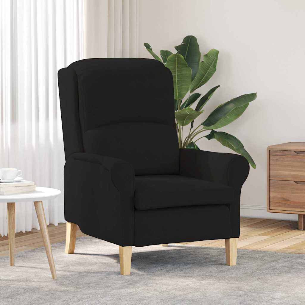fauteuil Noir 76 x 94 x 102 cm Microfibre - XIOS