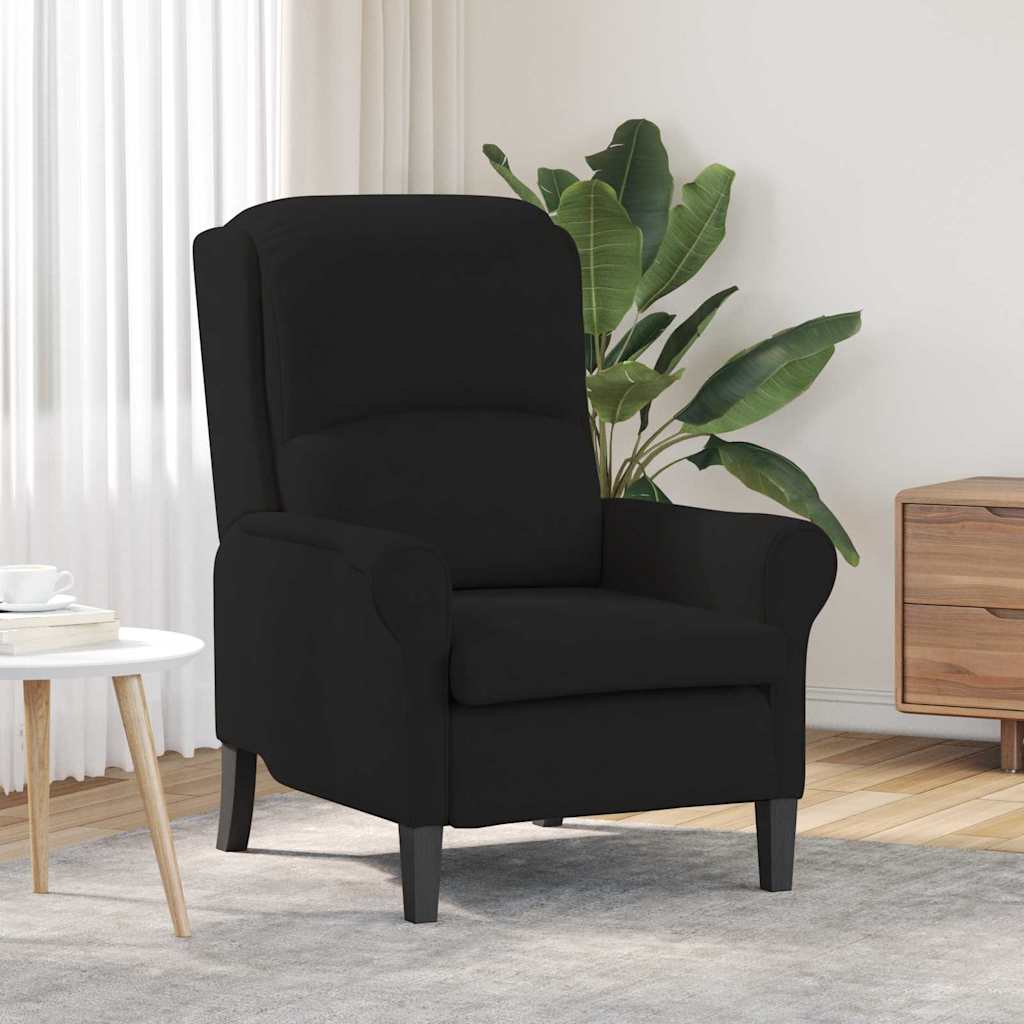 fauteuil Noir 76 x 94 x 102 cm Microfibre - XIOS