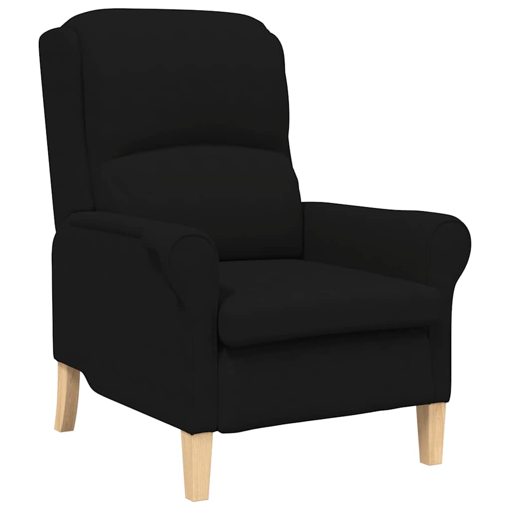 fauteuil Noir 76 x 94 x 102 cm Microfibre - XIOS
