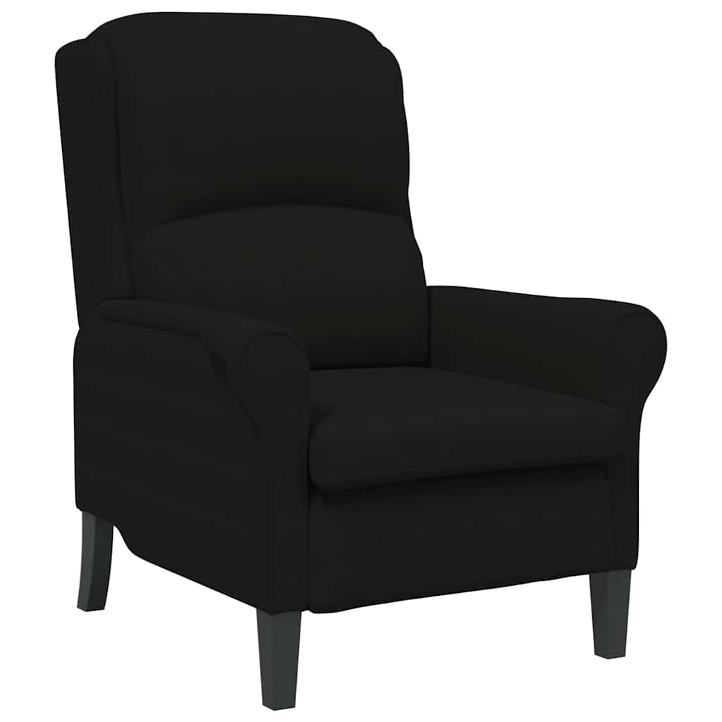 fauteuil Noir 76 x 94 x 102 cm Microfibre - XIOS