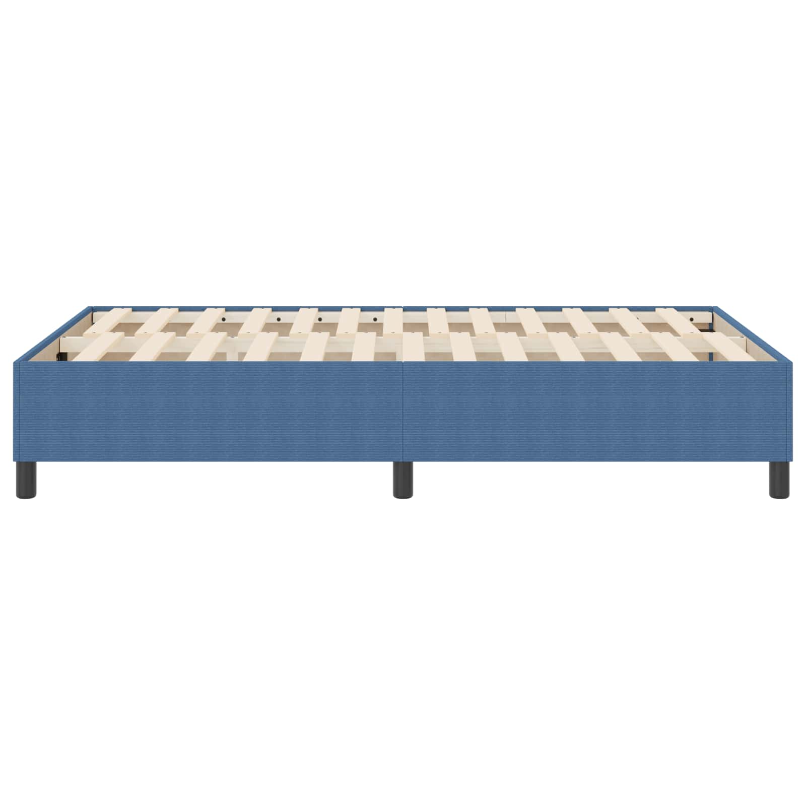 Cadre de lit plateforme Bleu 120 x 200 cm tissu - XIOS