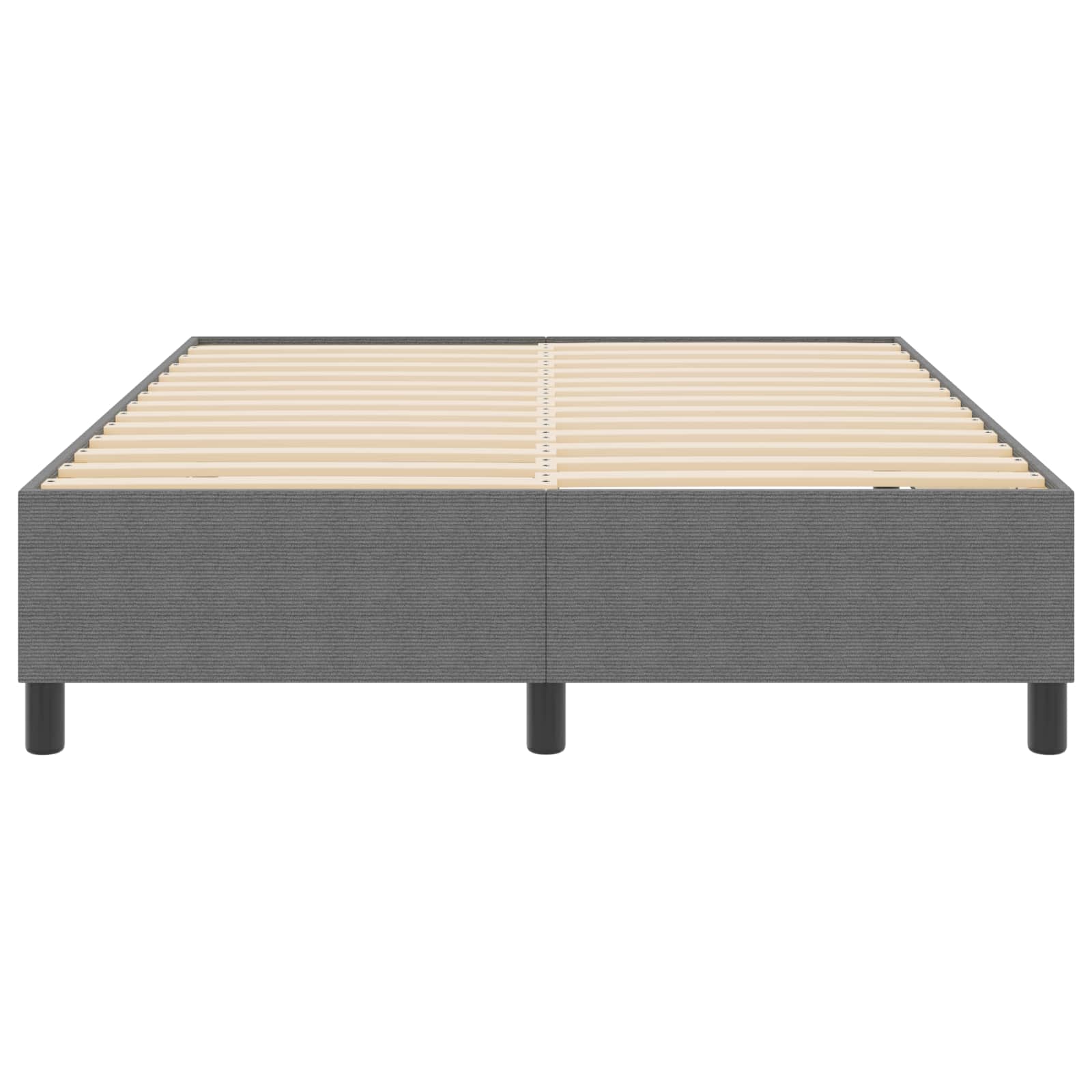 Cadre de lit plateforme Gris clair 140 x 200 cm tissu - XIOS