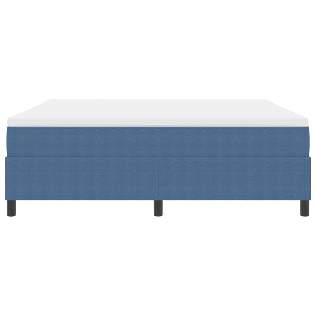 Lit à ressorts Bleu et Blanc 180 x 200 cm - XIOS