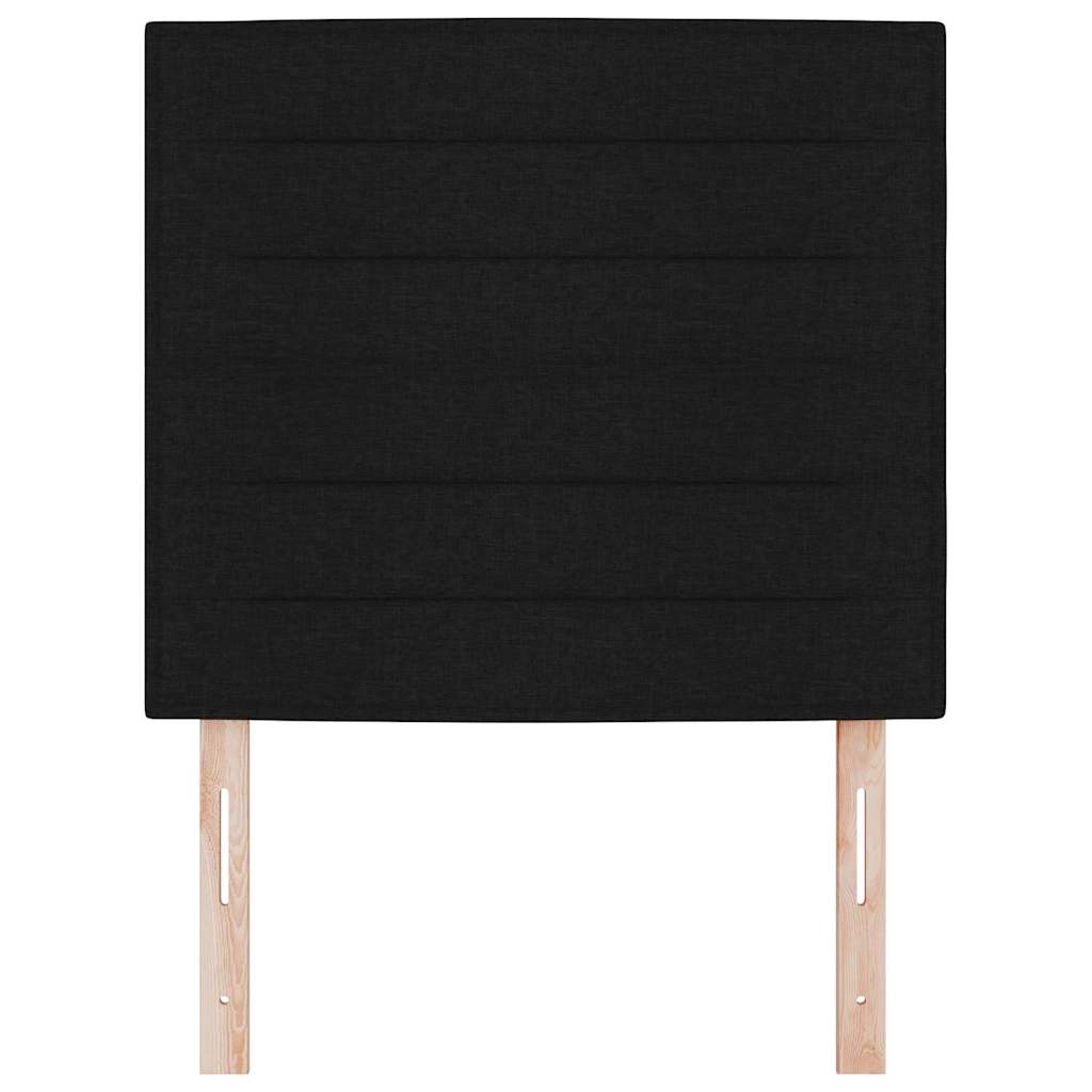 Tête de lit avec tête de lit Noir 100 cm Cuir synthétique - XIOS