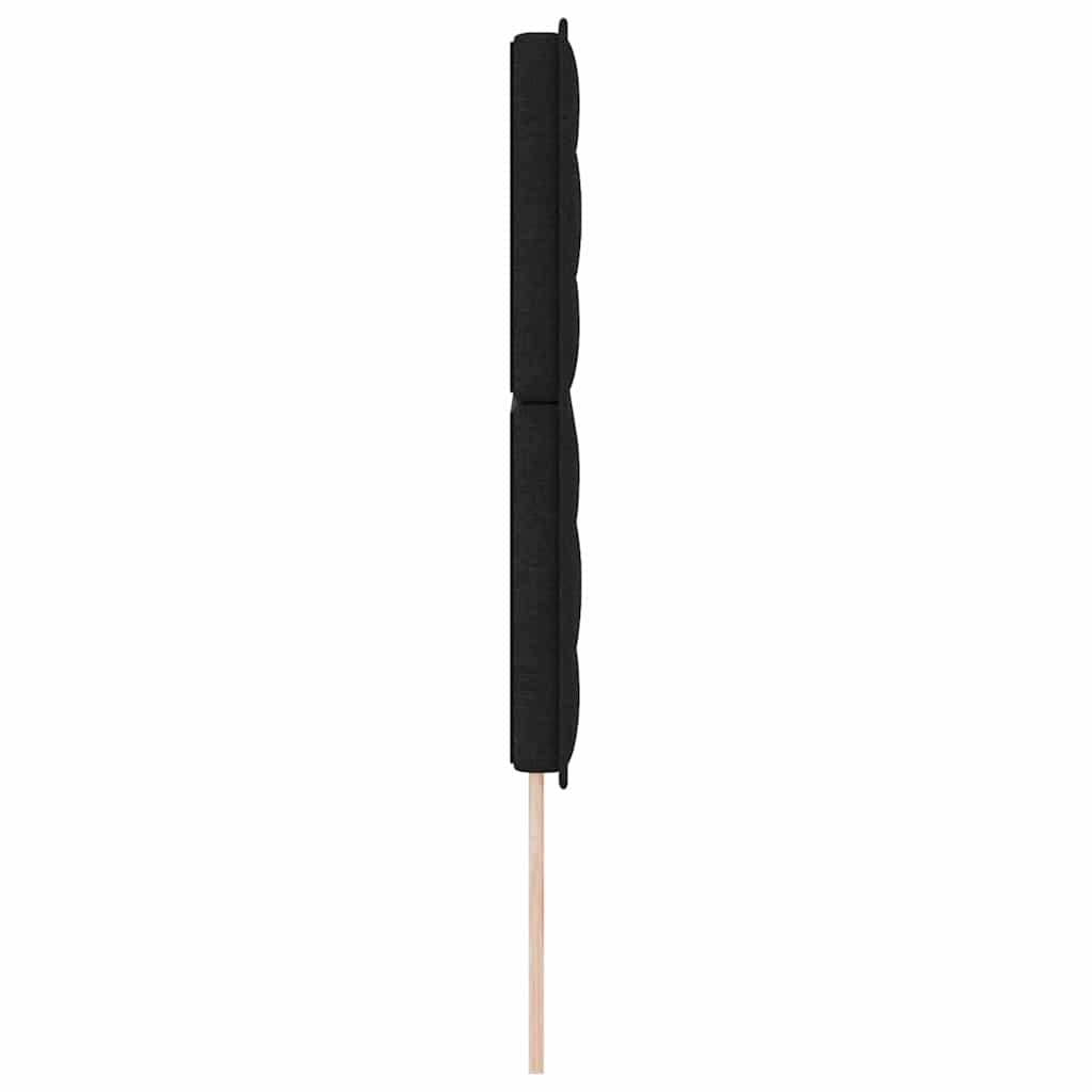 Tête de lit avec tête de lit Noir 144 cm Cuir synthétique - XIOS