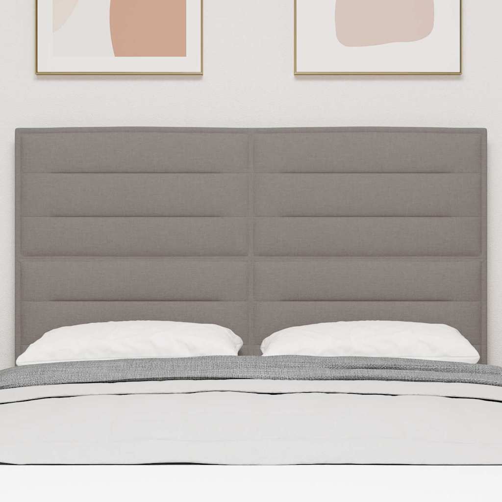 Tête de lit avec tête de lit Taupe 144 cm Cuir synthétique - XIOS