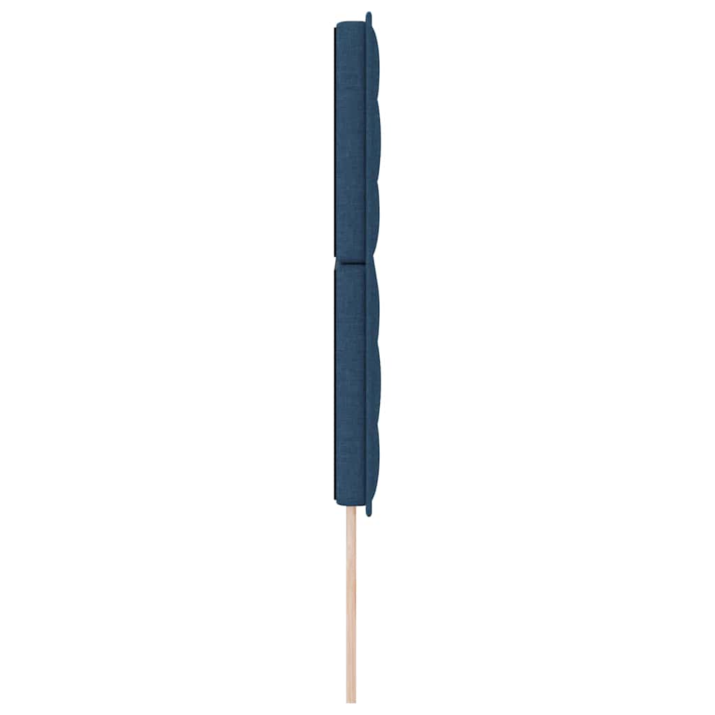 Tête de lit avec tête de lit Bleu 144 cm Cuir synthétique - XIOS
