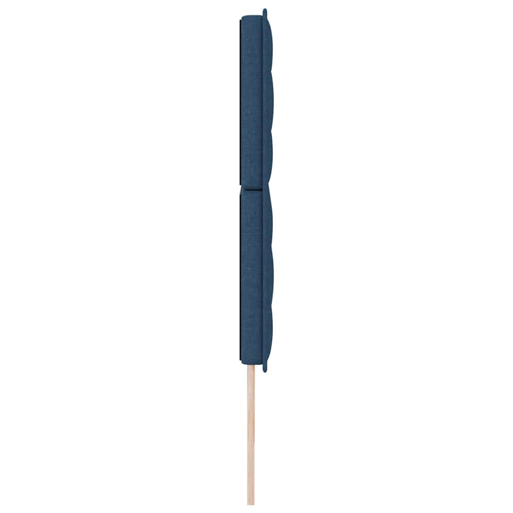 Tête de lit avec tête de lit Bleu 180 cm Cuir synthétique - XIOS