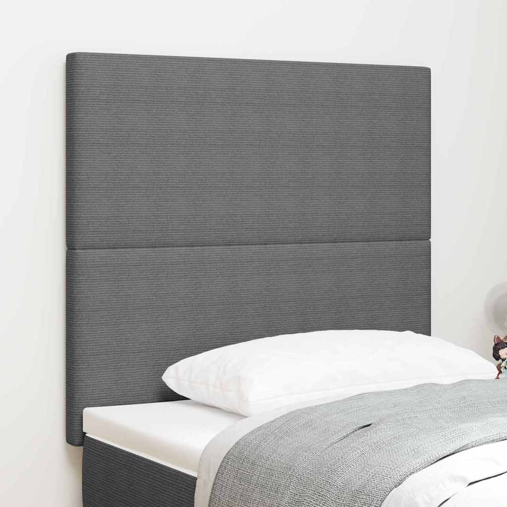 Tête de lit avec tête de lit Gris clair 100 cm Cuir synthétique - XIOS