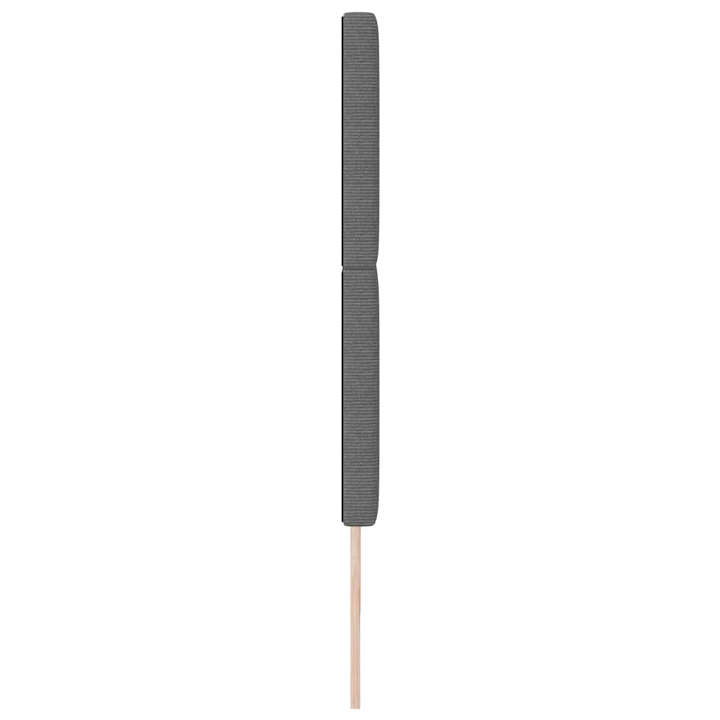 Tête de lit avec tête de lit Gris clair 200 cm Cuir synthétique - XIOS
