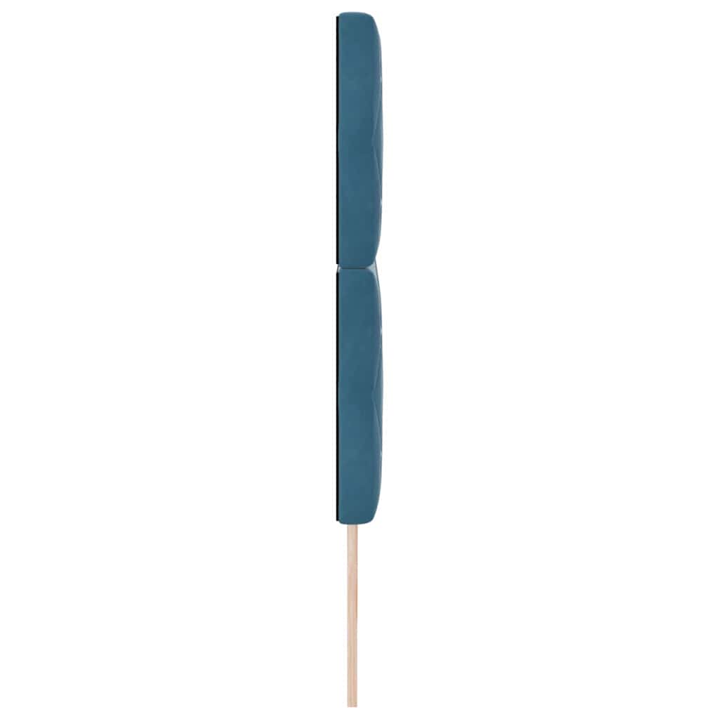 Tête de lit avec tête de lit Bleu foncé 180 cm Cuir synthétique - XIOS
