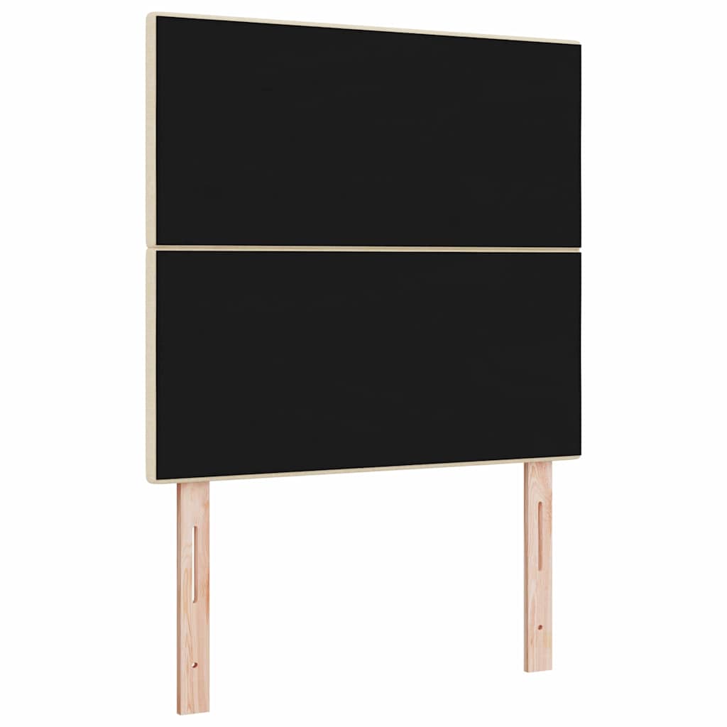 Tête de lit avec tête de lit Crème 80 cm Cuir synthétique - XIOS