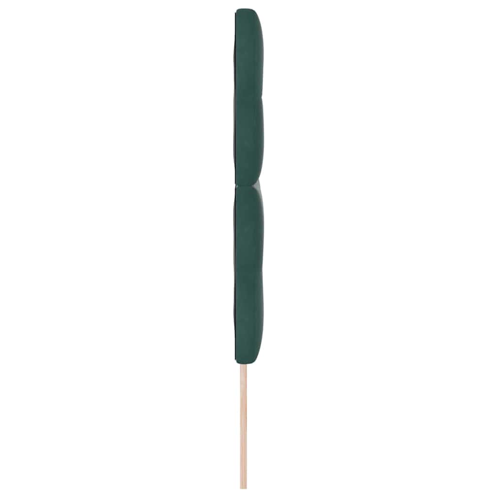 Tête de lit avec tête de lit Vert foncé 144 cm Cuir synthétique - XIOS