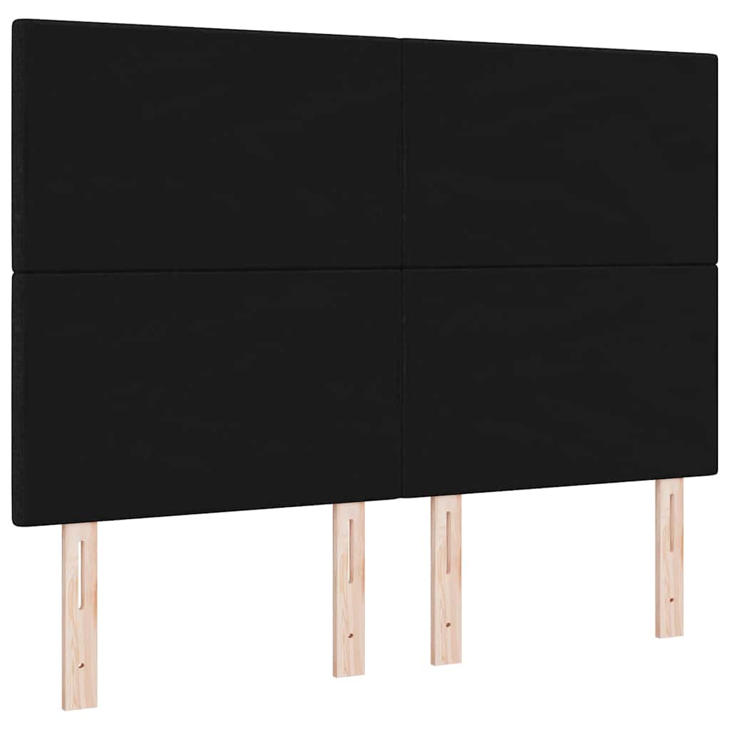 Tête de lit avec tête de lit Noir 160 cm Cuir synthétique - XIOS