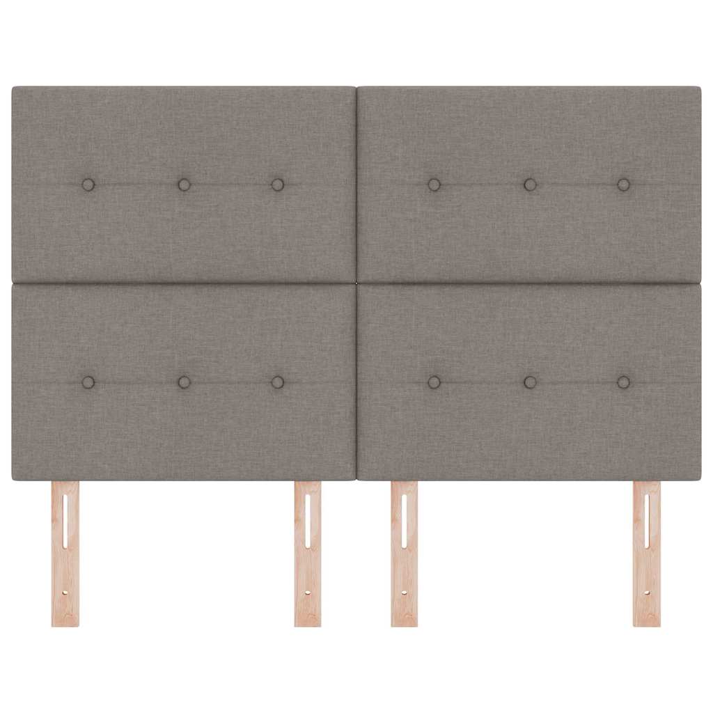 Tête de lit avec tête de lit Taupe 160 cm Cuir synthétique - XIOS