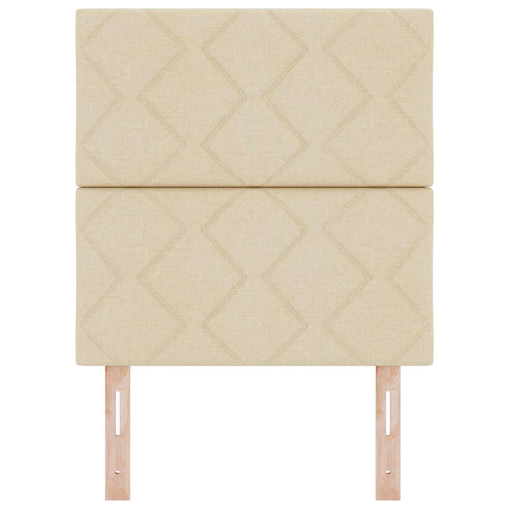 Tête de lit avec tête de lit Crème 80 cm Cuir synthétique - XIOS