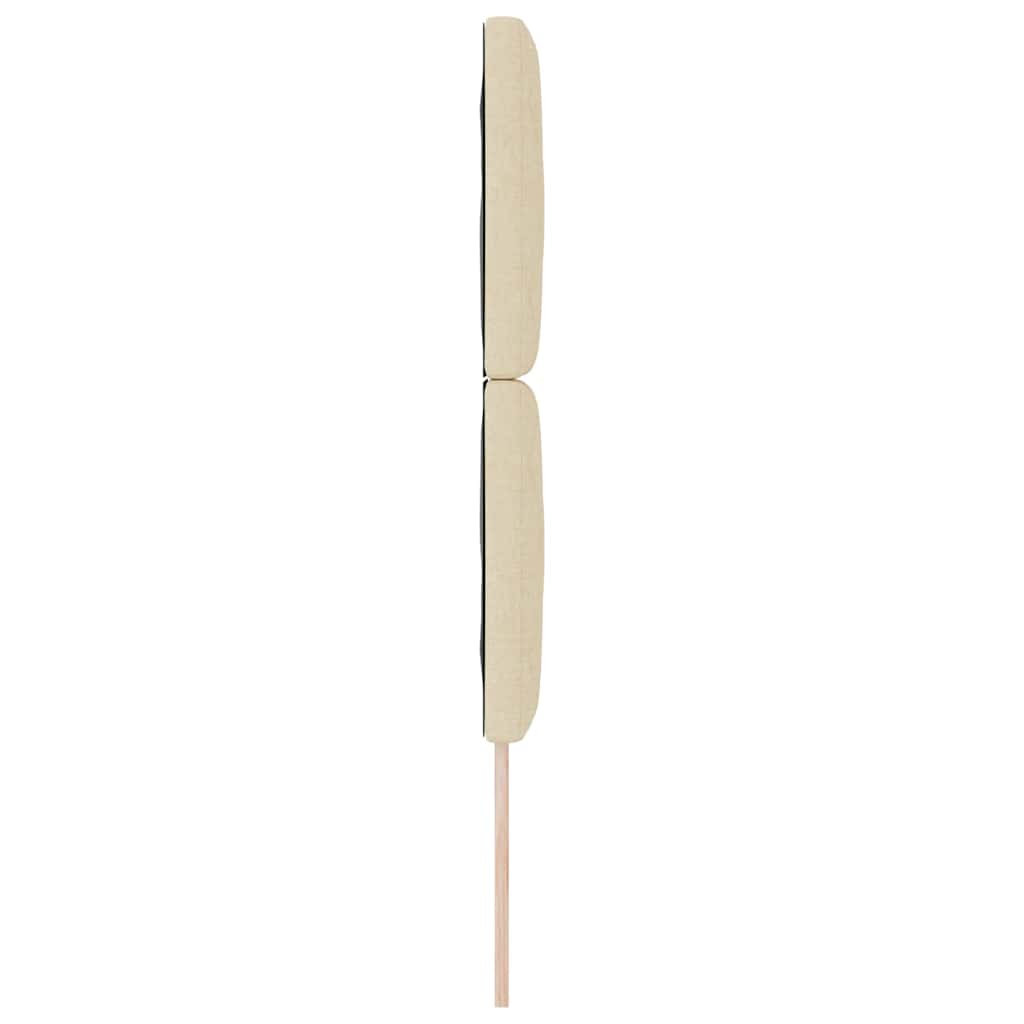 Tête de lit avec tête de lit Crème 80 cm Cuir synthétique - XIOS