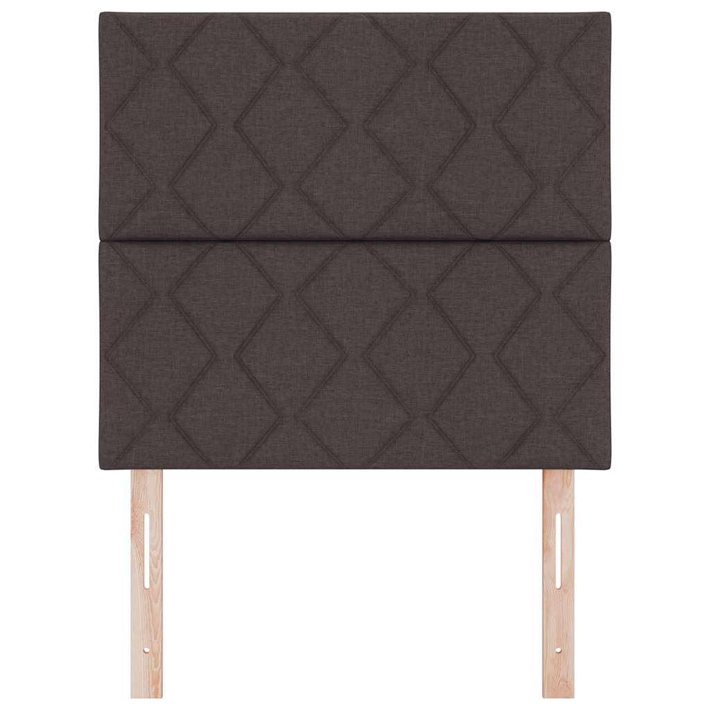 Tête de lit Marron foncé 100 cm Cuir synthétique - XIOS
