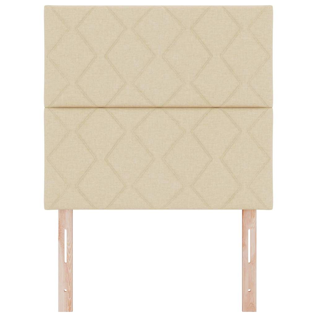 Tête de lit avec tête de lit Crème 100 cm Cuir synthétique - XIOS