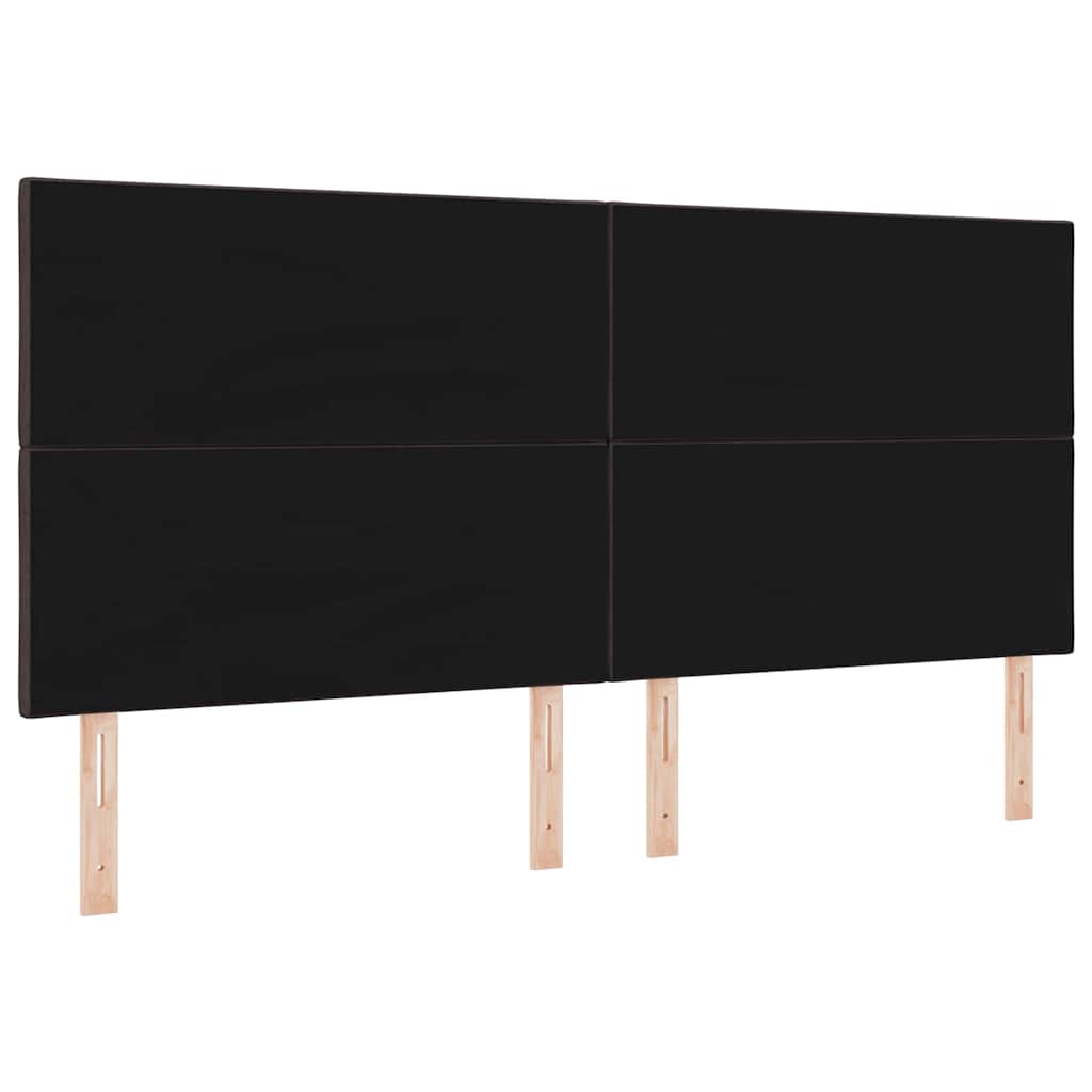 Tête de lit Marron foncé 200 cm Cuir synthétique - XIOS