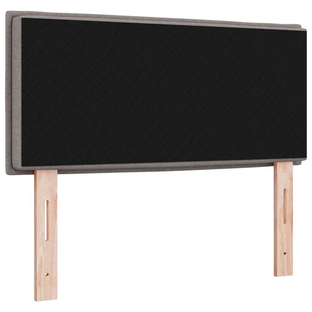 Tête de lit LED avec des lumières à LED Taupe 100 cm Polyester - XIOS
