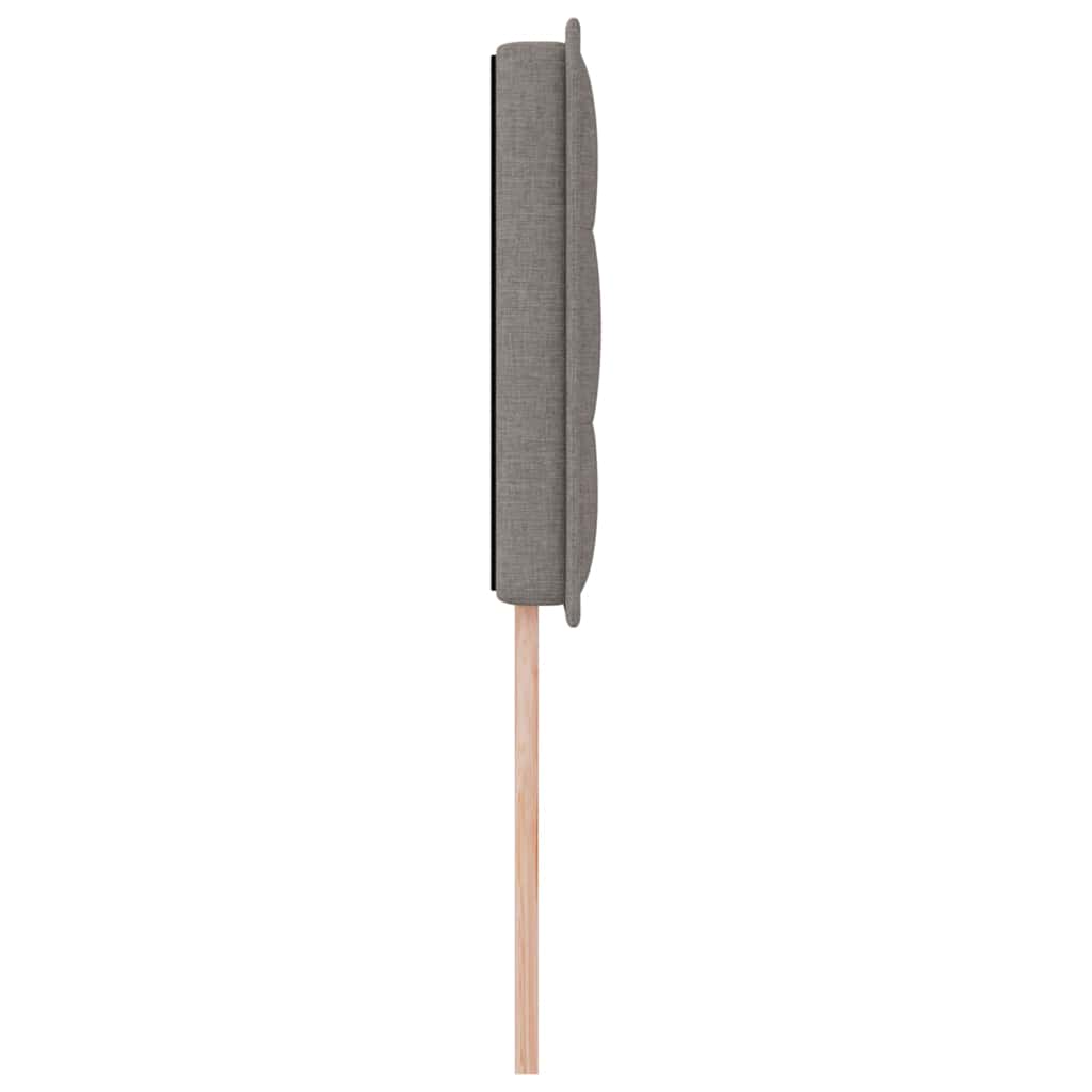 Tête de lit LED avec des lumières à LED Taupe 100 cm Polyester - XIOS