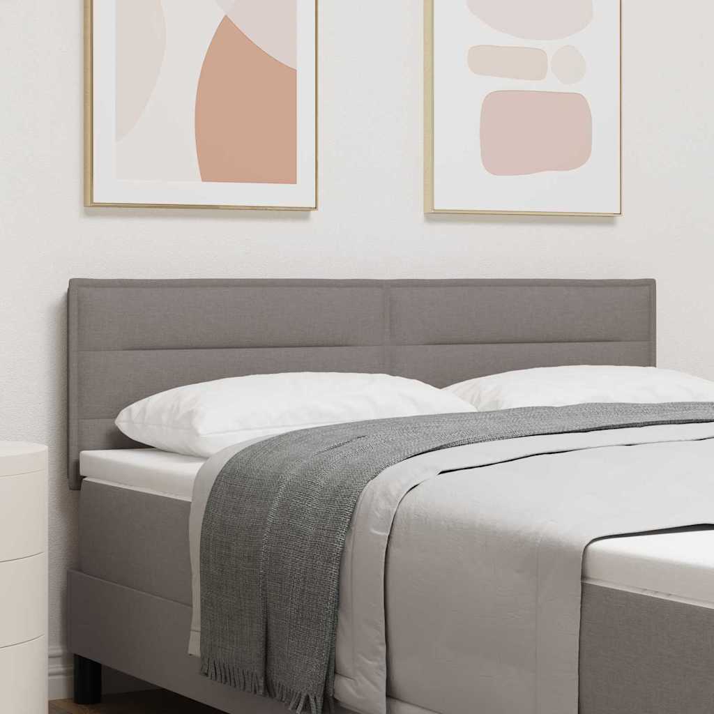 Tête de lit LED avec des lumières à LED Taupe 144 cm Polyester - XIOS