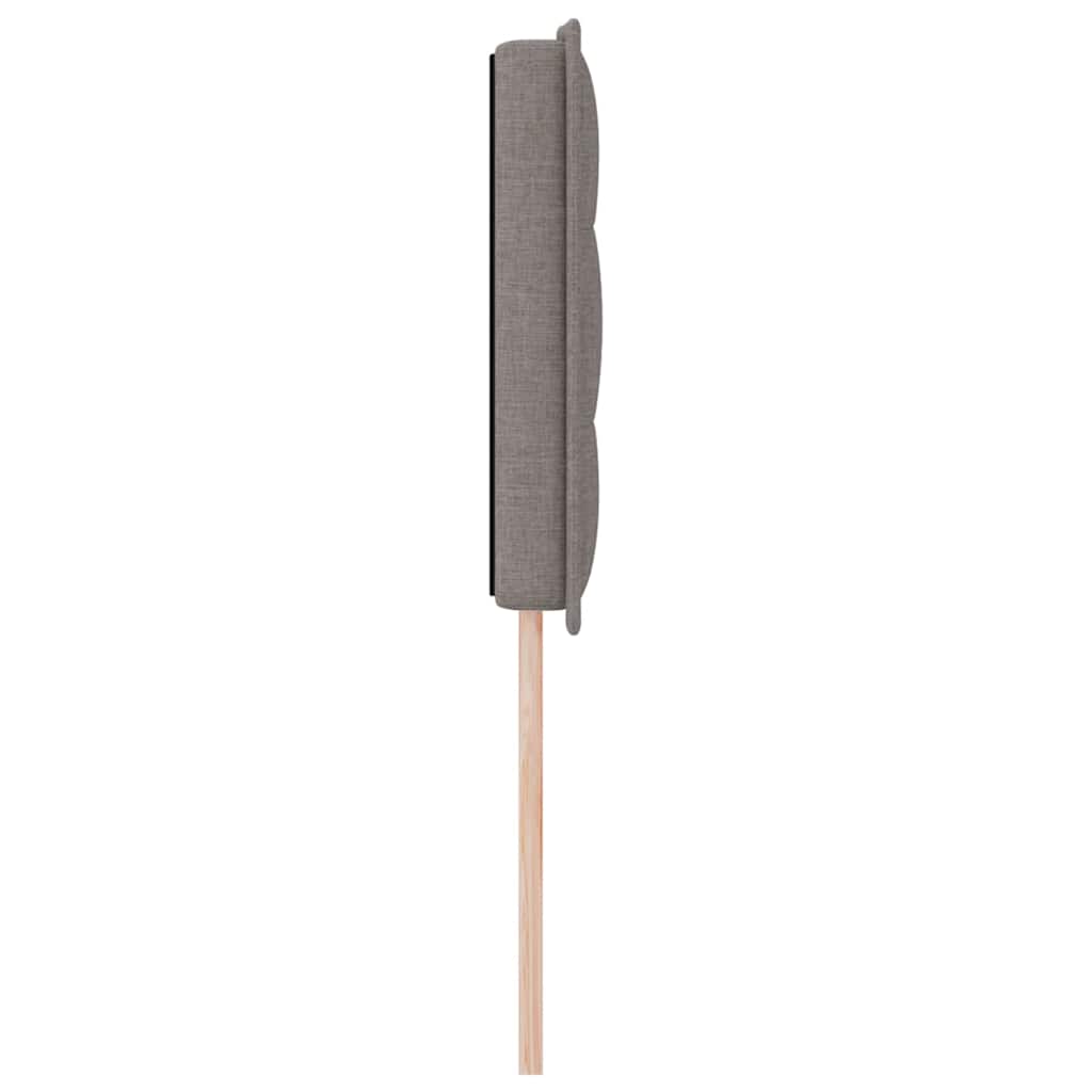 Tête de lit LED avec des lumières à LED Taupe 144 cm Polyester - XIOS