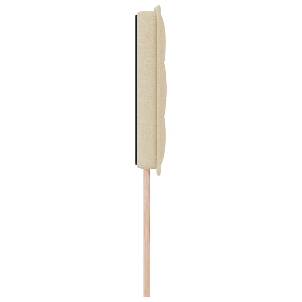 Tête de lit LED avec des lumières à LED Crème 144 cm Polyester - XIOS