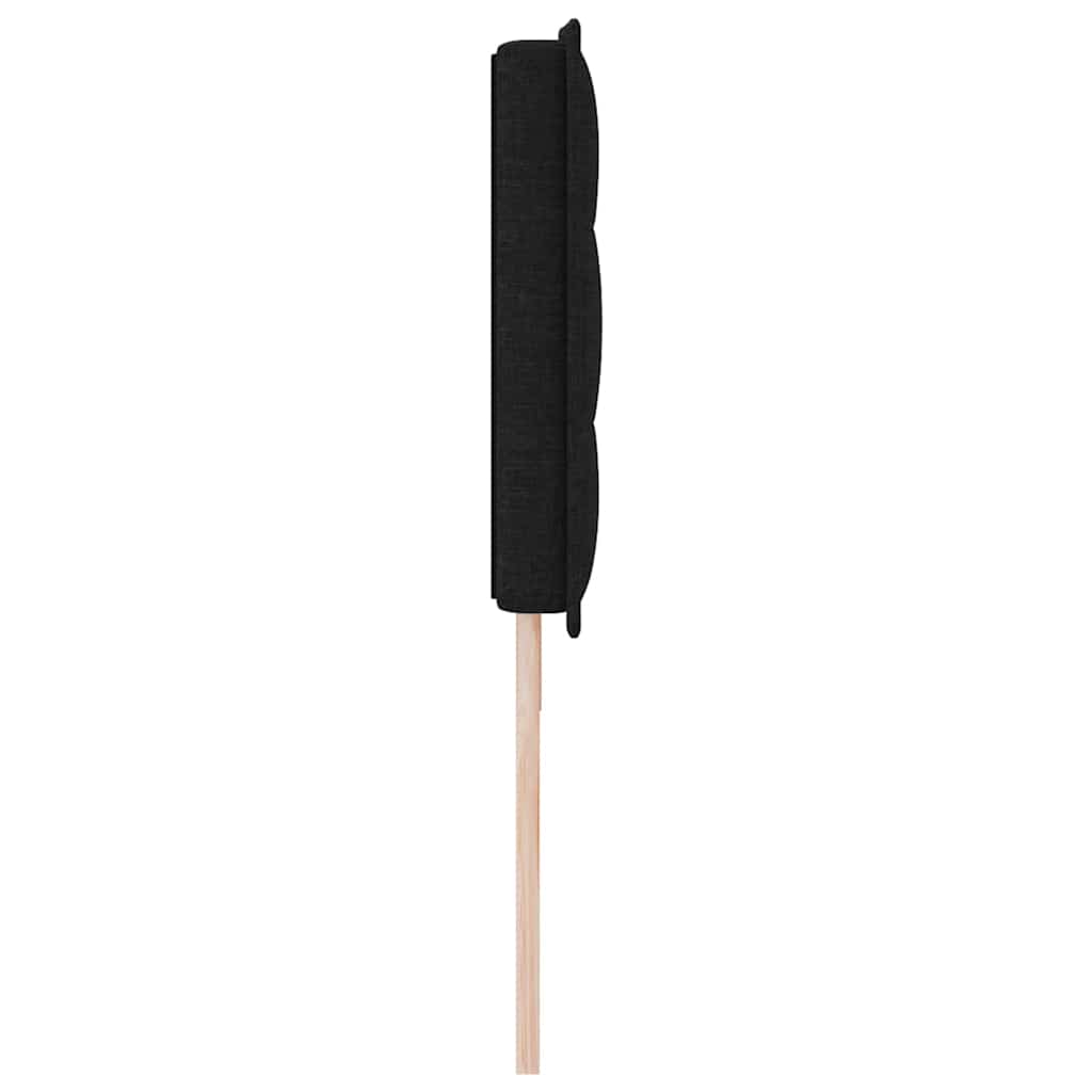 Tête de lit LED avec des lumières à LED Noir 180 cm Polyester - XIOS