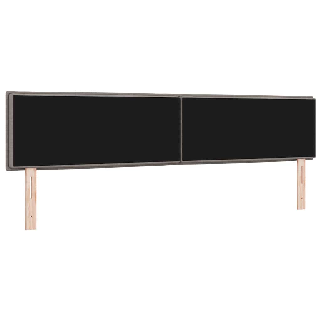 Tête de lit LED avec des lumières à LED Taupe 200 cm Polyester - XIOS