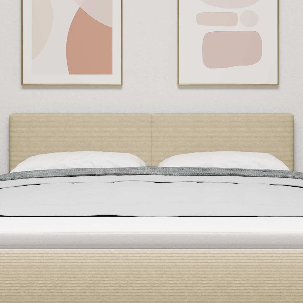 Tête de lit LED avec tête de lit Vert gris 144 cm Polyester - XIOS