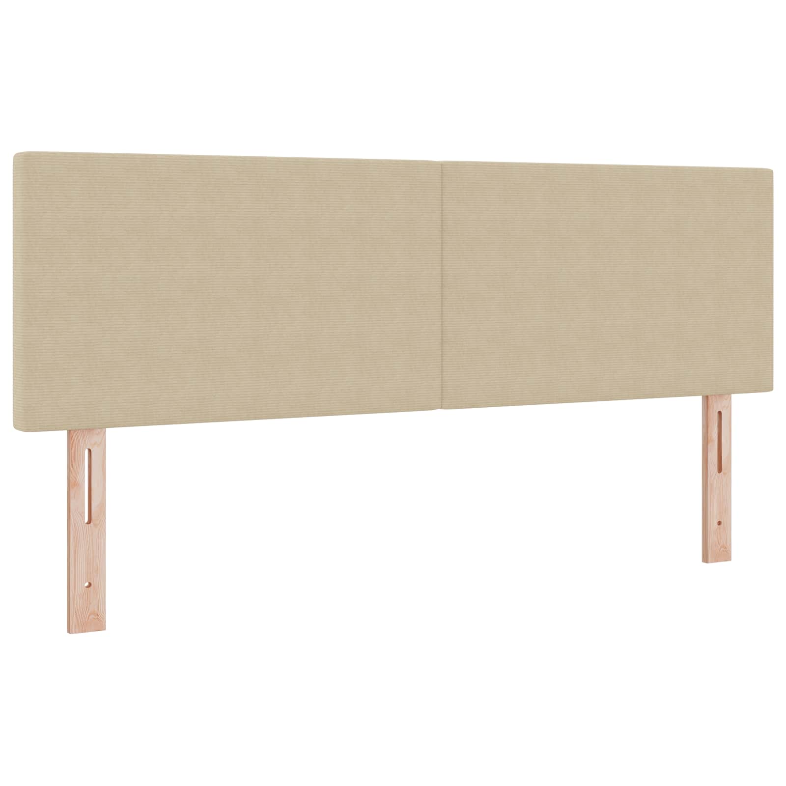 Tête de lit LED avec tête de lit Vert gris 144 cm Polyester - XIOS