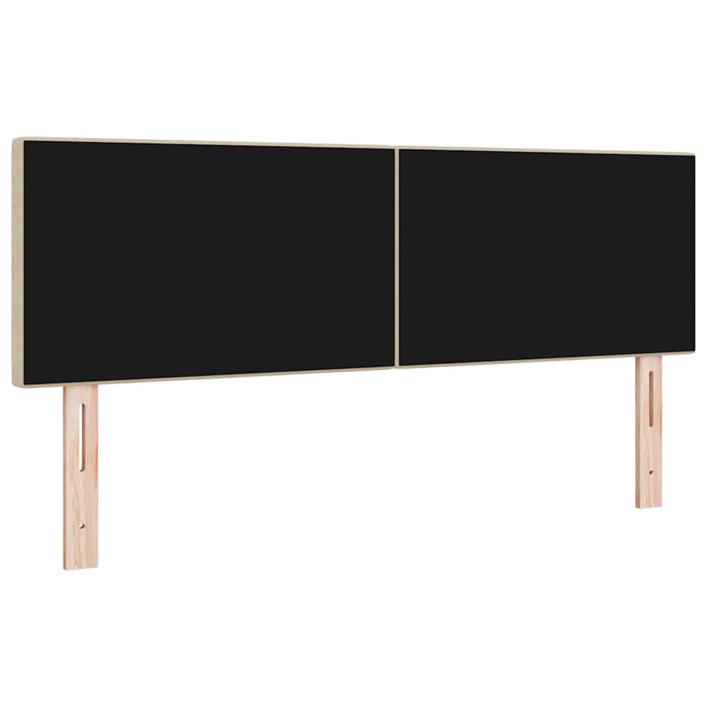 Tête de lit LED avec tête de lit Vert gris 144 cm Polyester - XIOS
