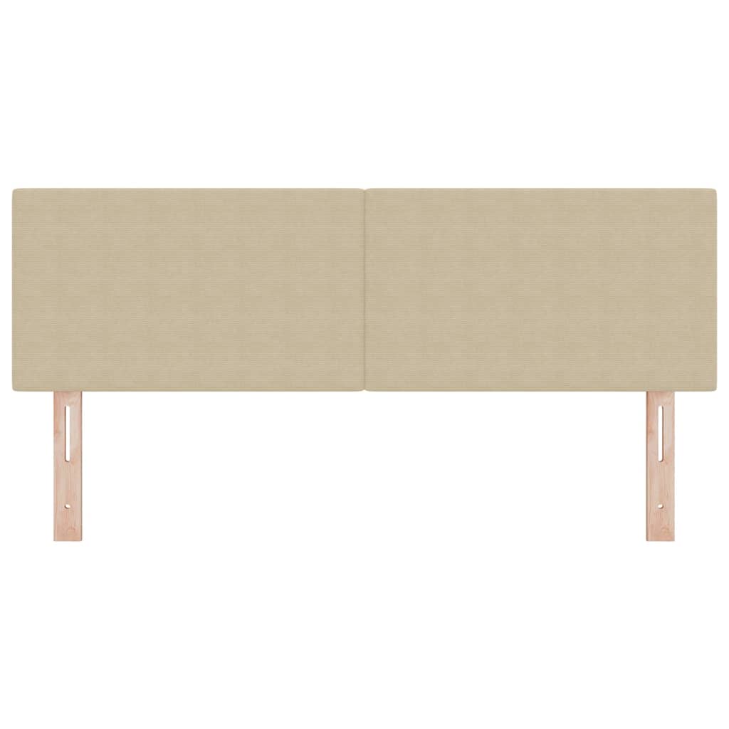 Tête de lit LED avec tête de lit Vert gris 144 cm Polyester - XIOS