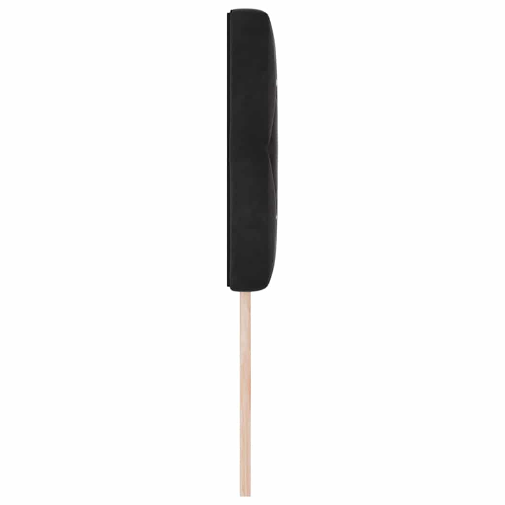 Tête de lit LED avec bandes LED Noir 80 cm Velours - XIOS