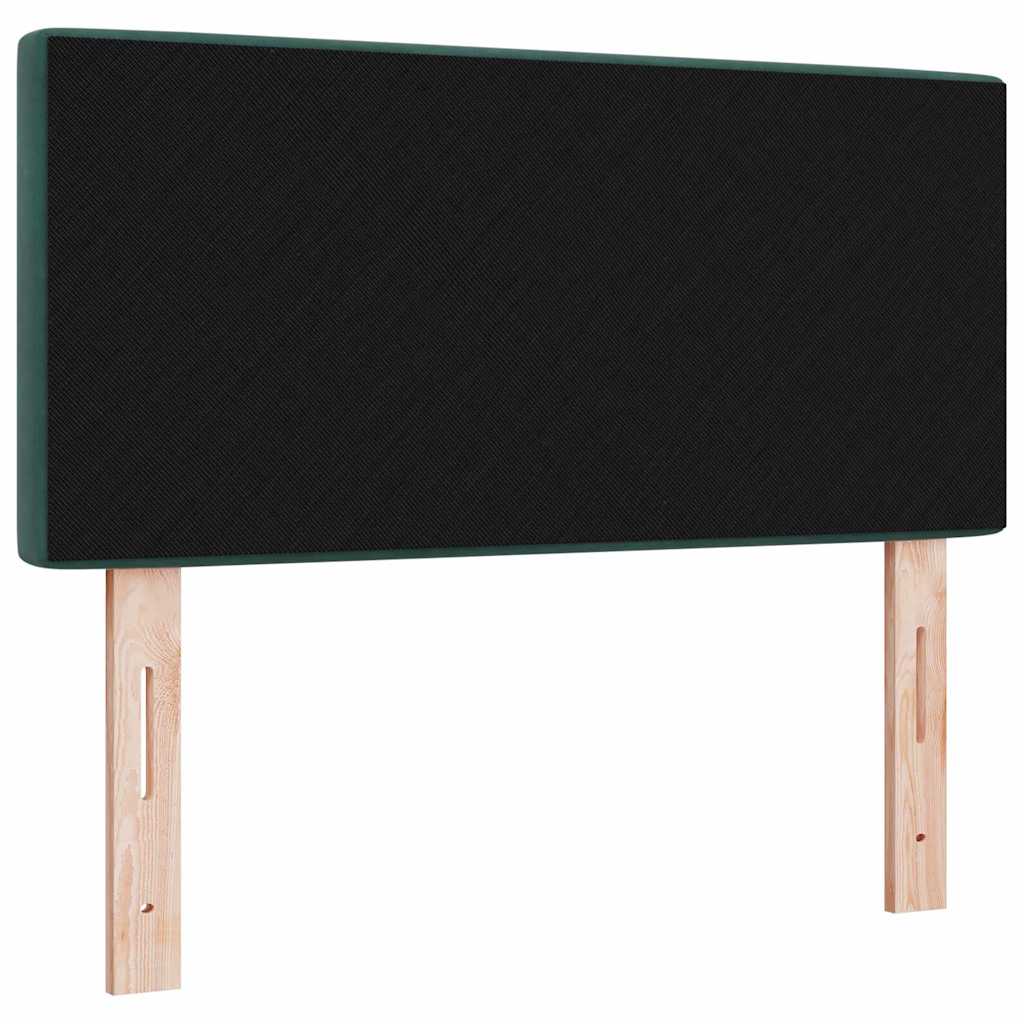 Tête de Lit LED Argyle Vert foncé 90 cm Velours - XIOS